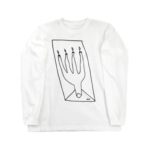 ユビキャンドルmono Long Sleeve T-Shirt