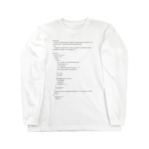 Javascript ロングスリーブTシャツ