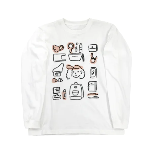 What’s in my bag (girl) Long Sleeve T-Shirt