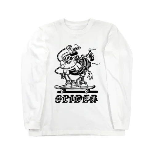 "SPIDER SLIDER" Long Sleeve T-Shirt