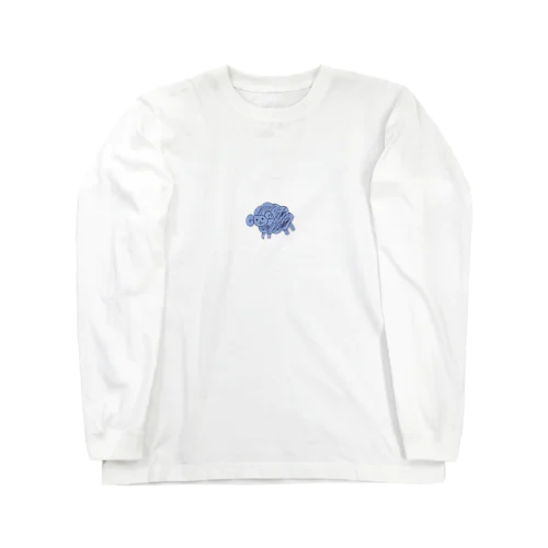 川に流される羊 Long Sleeve T-Shirt