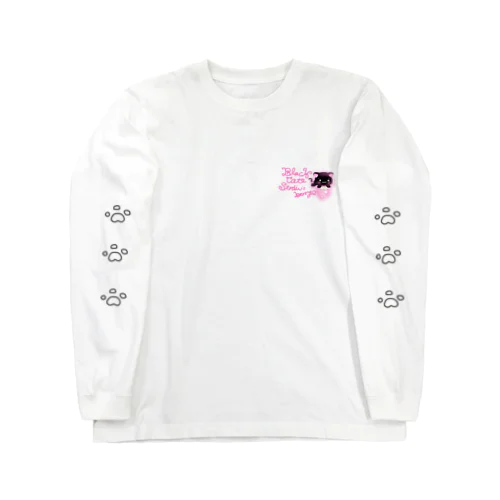 にゃんにゃん肉球T^._.^🐾 Long Sleeve T-Shirt