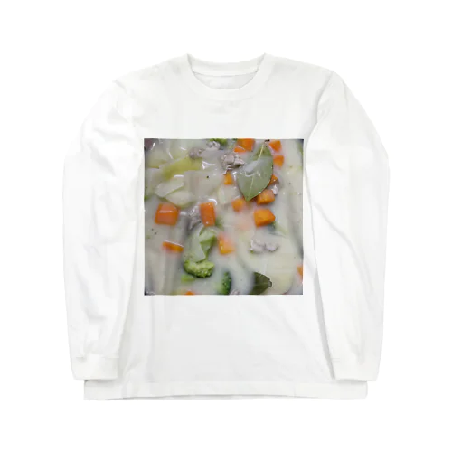 しあわせなクリームシチュー Long Sleeve T-Shirt