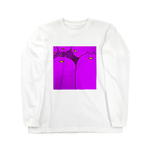 密集もろりねこ Long Sleeve T-Shirt