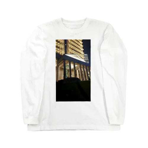 上海のギリシア建築(夜景編) Long Sleeve T-Shirt