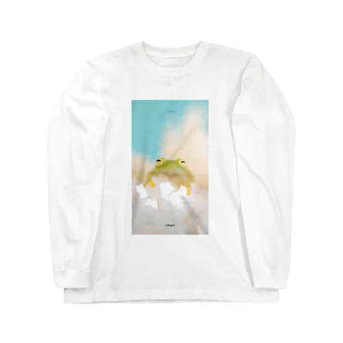 笑顔のグミガエル Long Sleeve T-Shirt