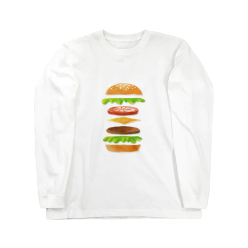 ハンバーガー　 Long Sleeve T-Shirt