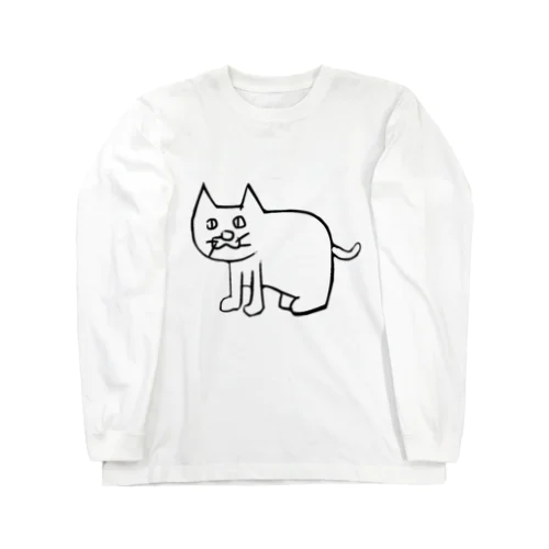 左向きの動物 Long Sleeve T-Shirt