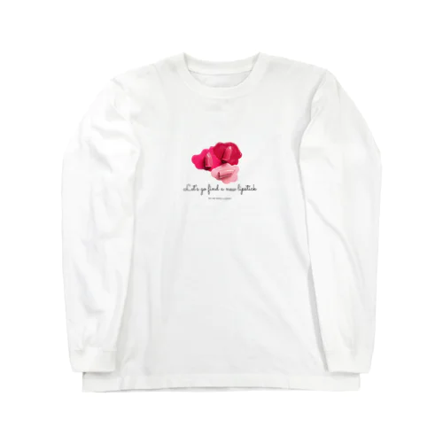 Lipstick ロングスリーブTシャツ