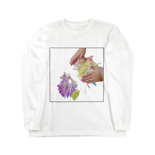 kodomo to photo to -flower- ロングスリーブTシャツ