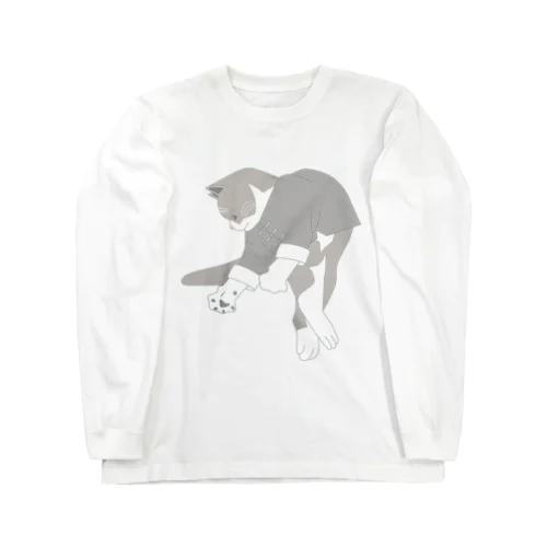 猫功夫(猫カンフー) Long Sleeve T-Shirt