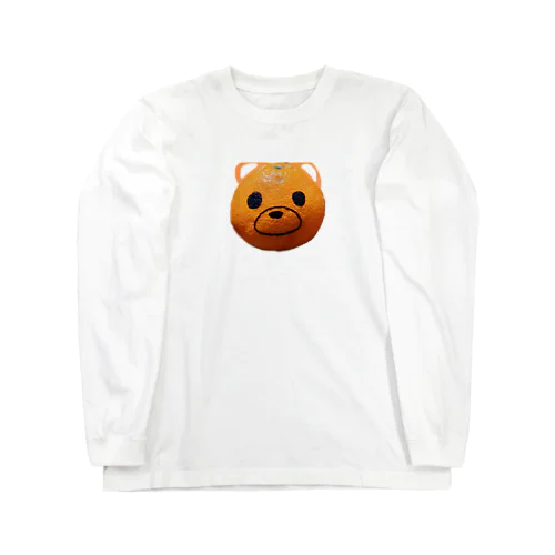 伊予柑クマくん Long Sleeve T-Shirt