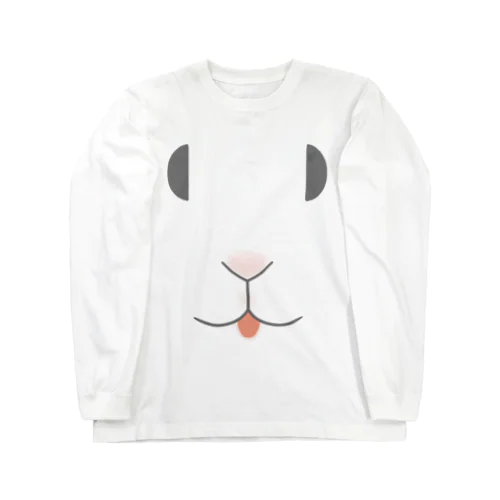 うさぎの顔 Long Sleeve T-Shirt