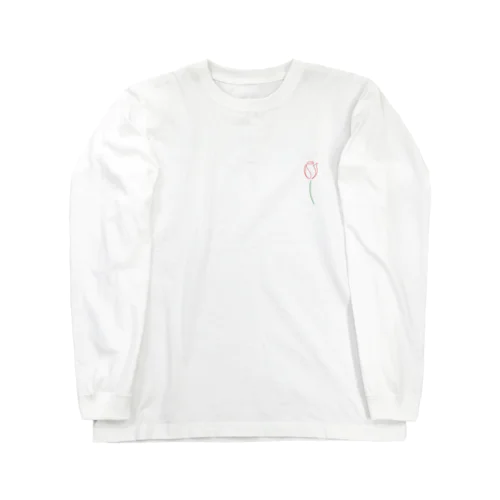 1輪のバラ Long Sleeve T-Shirt