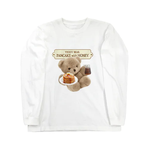 TEDDYBEAR PANCAKE ロングスリーブTシャツ