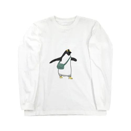 お散歩ペンギン ロングスリーブTシャツ