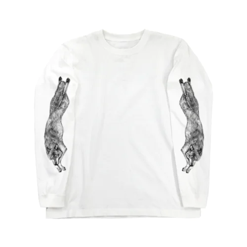 オオカミ Long Sleeve T-Shirt