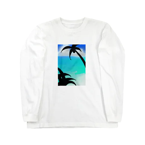 常夏ハワイ Long Sleeve T-Shirt