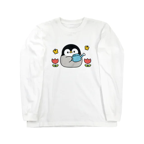 心くばりペンギン　春ver. Long Sleeve T-Shirt