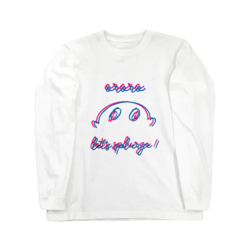 LET'S 散財 Long Sleeve T-Shirt