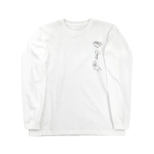 燃えてる Long Sleeve T-Shirt