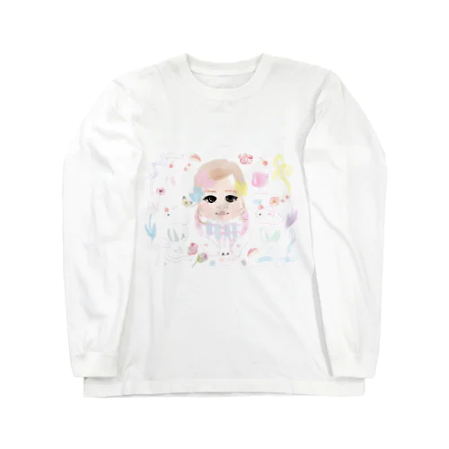 Baby Nichola Rabbit soda ロングスリーブTシャツ