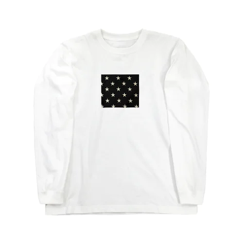 STAR柄 Long Sleeve T-Shirt