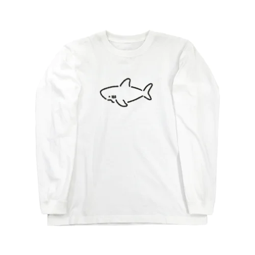 わりとシンプルなサメ2021 ロングスリーブTシャツ