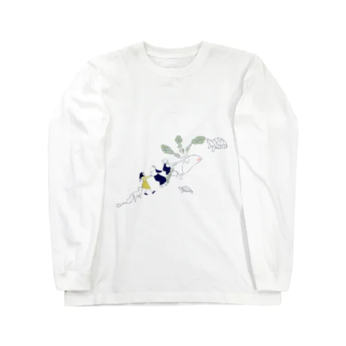 かめさん戦力外 Long Sleeve T-Shirt