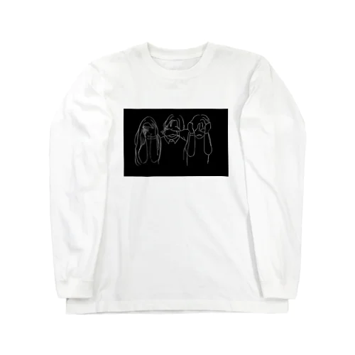 スリーピース3猿ver Long Sleeve T-Shirt