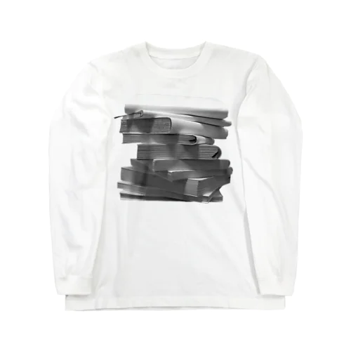 積んだ本 Long Sleeve T-Shirt