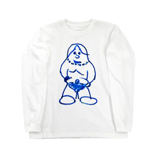 やる気のないプロレスラー Long Sleeve T-Shirt