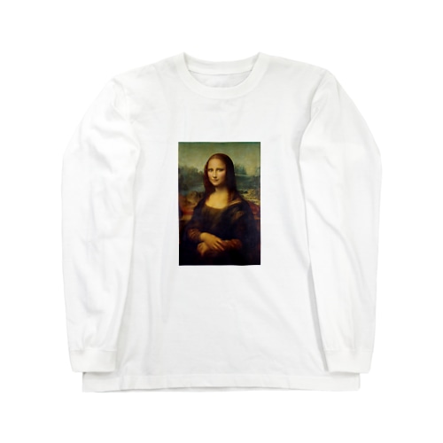 現代風モナリザ Long Sleeve T-Shirt
