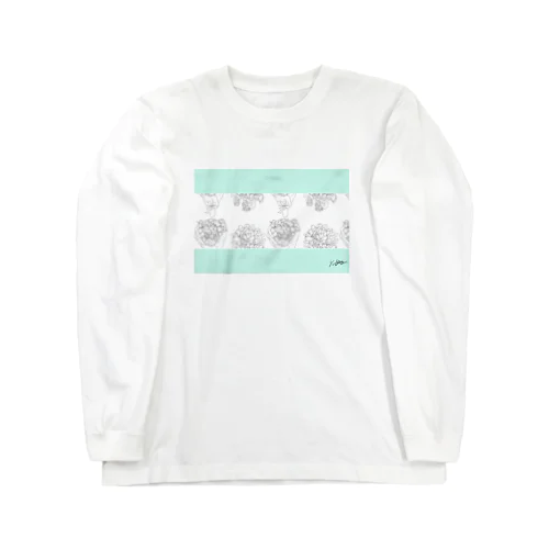 花柄 Long Sleeve T-Shirt