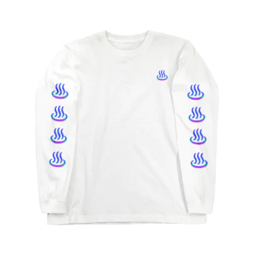 温泉ゆげ Long Sleeve T-Shirt