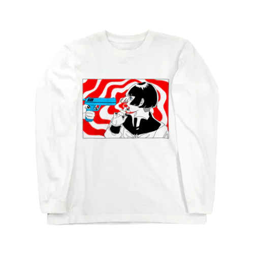 きゃっ Long Sleeve T-Shirt