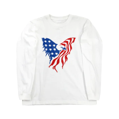 American Bald Eagle ロングスリーブTシャツ