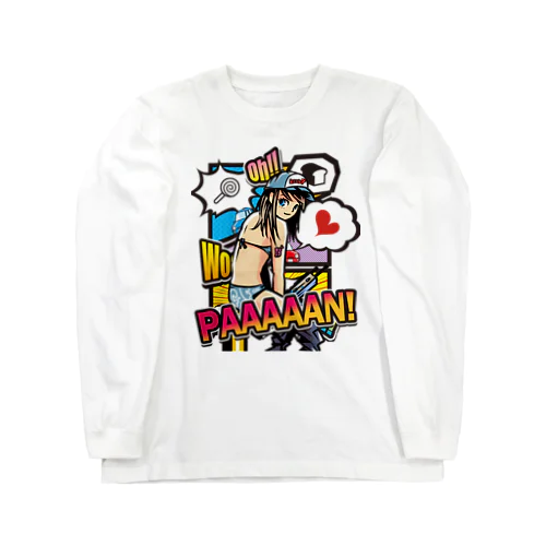 水着パン屋（アメコミ風） Long Sleeve T-Shirt