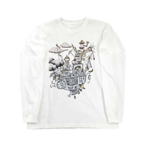 空飛ぶ船 Long Sleeve T-Shirt