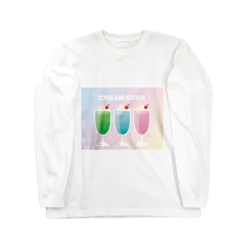 コスモクリームソーダ Long Sleeve T-Shirt