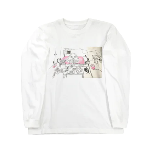 おにぎりOLのりこ金曜日の夜 Long Sleeve T-Shirt