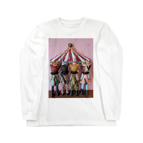 サーカスごっこ(後ろ向き) Long Sleeve T-Shirt