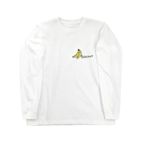 バナナ Long Sleeve T-Shirt