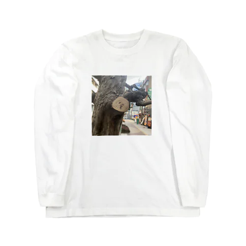 ポメラニアンの顔みたい Long Sleeve T-Shirt