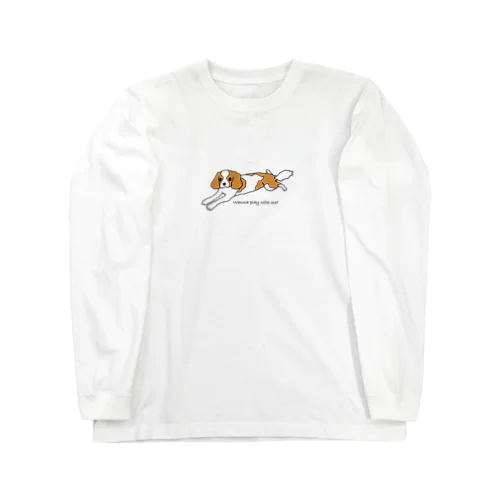 キャバリア(あそぼうよver) Long Sleeve T-Shirt