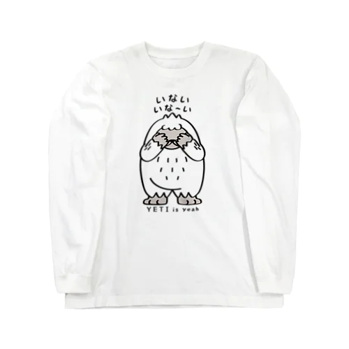 両面プリントYETIisyeah*いないいないばぁA Long Sleeve T-Shirt