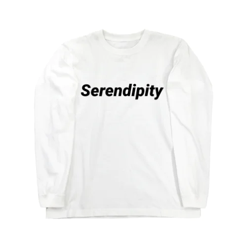 Serendipity Logo Longsleeve / White Long Sleeve T-Shirt