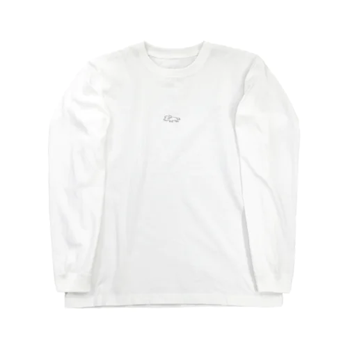横たわる犬 Long Sleeve T-Shirt