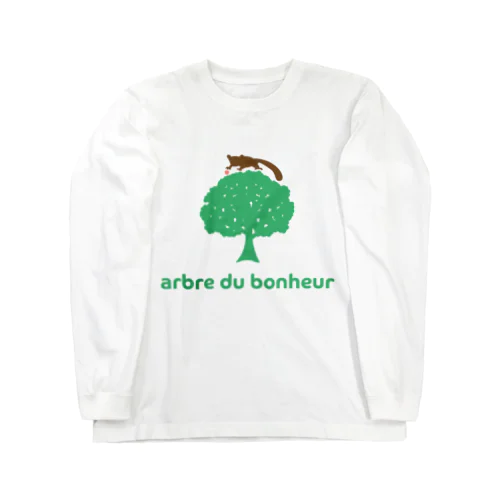 arbre du bonheur ロゴ カラー Long Sleeve T-Shirt