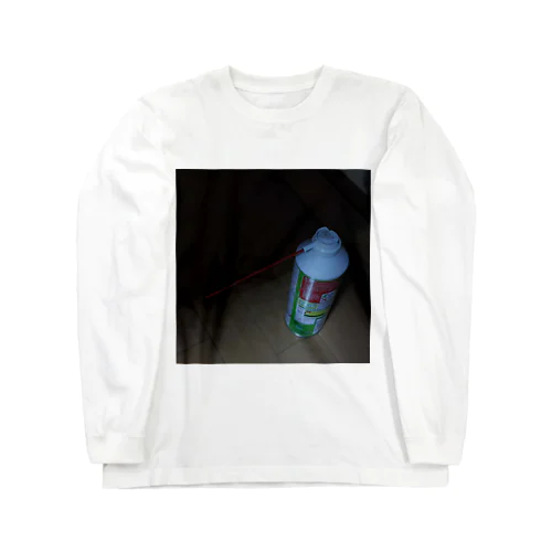 ダストブロワーにホコリが乗った Long Sleeve T-Shirt